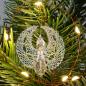 Preview: 597 Bastelset Perlen-Engel "Luna" silber